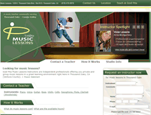 Tablet Screenshot of icedpitamusiclessons.com